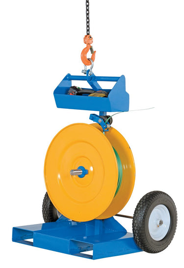 STRAPPING CART WITH FORK POCKETS - Model STRAP-FP